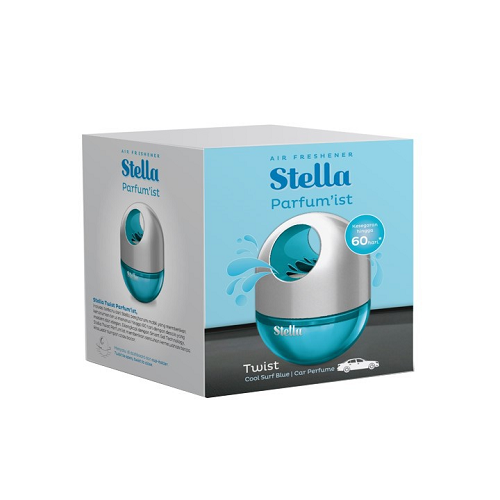 Stella Car Perfume Twist Cool Surf Blue 45gr
